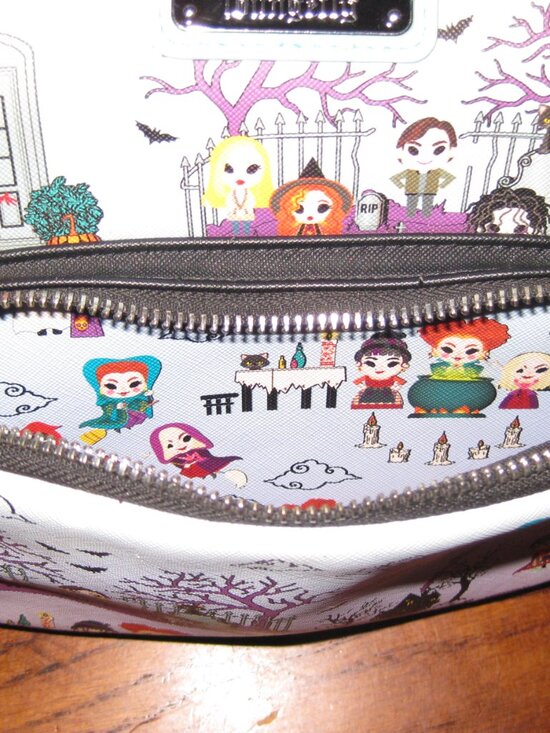 Disney Loungefly Hocus Pocus Backpack In Excellent Condition main image 5